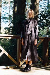 Hand Dyed Vintage Kimono Silk Dress, Ver.2