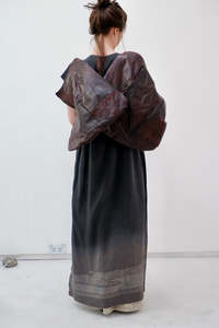 Fashion: Obi silk shift dress