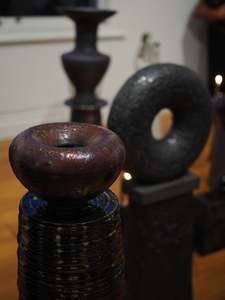 Iza Lozano: Raku Vase ver.1
