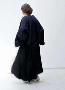 Fashion: Kimono silk turned sleeve top.