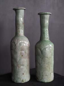 Ceramics: Bottole Vase ver.3, ver.4