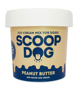 Dog Eat: Scoop Dog Ice Cream Mix - Peanut Butter