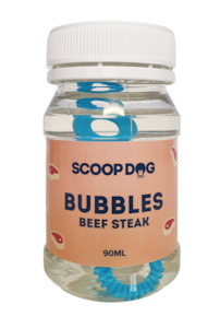 Play Dog: Scoop Dog Bubbles /Beef Steak