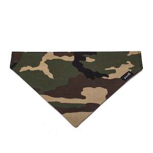 Bandanas Hats Scarves And Snoods: Slip On Camo Dog Bandana