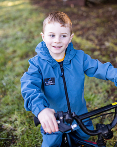 Rainjacket - Denim - Kids Outdoor Clothing NZ - Puddle Jumpers