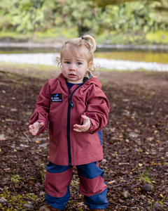 Rainjacket - Ochre - Kids Outdoor Clothing NZ - Puddle Jumpers