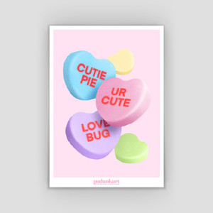 Products: Sweet Hearts Print pudunkart