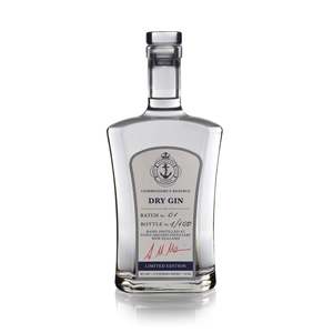 Puhoi Gins: RNZYS Commodore’s reserve Dry Gin (750ml 38% ABV)