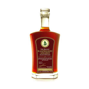 Puhoi Aromatics Liqueurs: Oak Matured Raspberry Amaro (750ml 25% ABV)