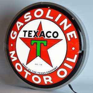 Frontpage: Texaco Motor Oil 15" Backlit LED Sign -NEP-286
