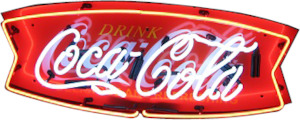 Coca-Cola Drink Junior Neon Sign - NESD-288
