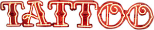 Business Signs: Tattoo Horizontal Neon Sign - NEBS-263