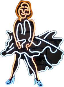 Nostalgia Signs: Marilyn Monroe Neon Sign - NEN-158