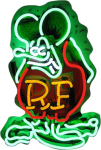 Nostalgia Signs: Rat Fink Neon Sign - NEN-275