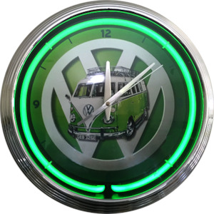 VW Kombi Neon Clock - NENC-130