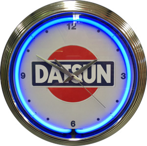 Nostalgia Clocks: Datsun Neon Clock - NENC-153