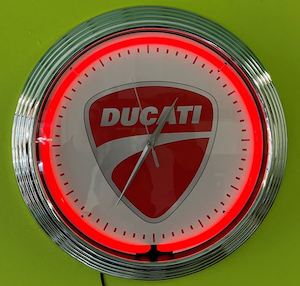 Ducati Neon Clock - NENC-528