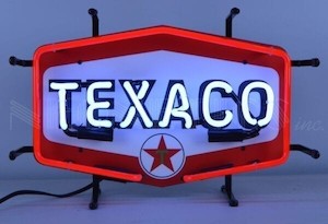 Petrol Oil Signs: Texaco Hexagon Junior - NEP-289