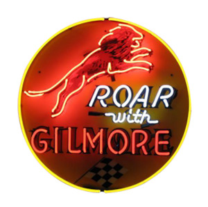 Petrol Oil Signs: Roar with Gilmore Neon Sign - NEP-034