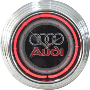 Audi Neon Clock - NENC-11
