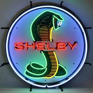 Sign Ford: Shelby Snake Neon Sign - NEA-024
