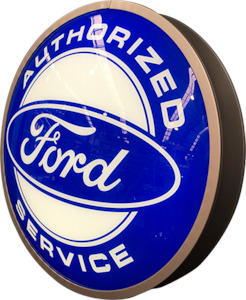 Sign Ford: Ford Illuminated LED Dome Sign - NED-002