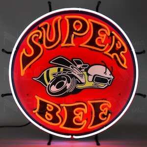 Sign Dodge: Mopar Super Bee Neon Sign - NEA-070