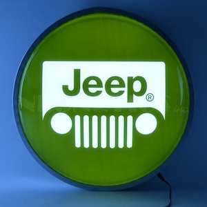 Sign Automotive Other: Jeep Illuminated LED Dome Sign - NED-004