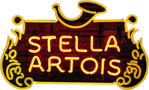 Sign Alcohol: Stella Artois Neon Sign - NEB-237