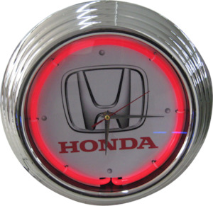 Clock Japanese: Honda Neon Clock - NENC-38