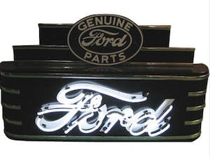 Sign Ford: Ford Sales/Service Neon Display Stand - ATND-A-0003