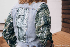 Products: Luxe Palm daytime SEQUINS