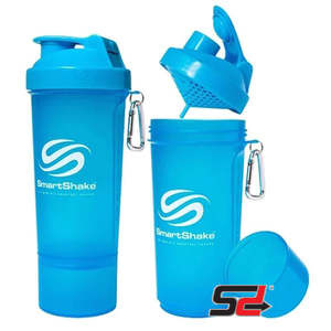 SmartShake | Slim Neon Blue 500ml