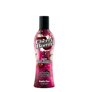 Sunbed Sun Capsule 1: Sunbed Tanning | Cherry Bomb Hot Accelerator Bottle