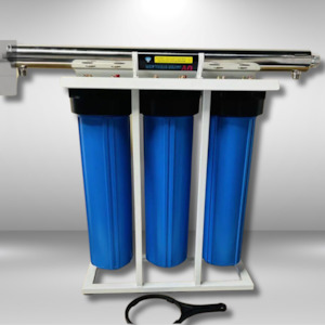 Very Large Size House Combo: Triple 20" Jumbo Filter System + 110W UV