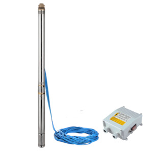 Submersible Borehole Pumps For Deep Wells: 3" Submersible Borehole Pump 1.1kW. High Head/Pressure Applications