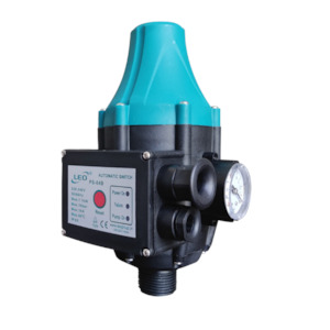 Controllers For Water Pumps 1: PS-04B Water Pump Automatic Pressure Switch with Gauge