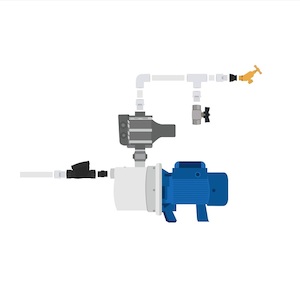 Pump Fittings Starter Kit - PVC - Pump