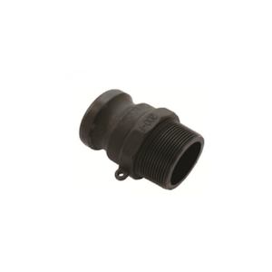 Polypropylene Type F Camlock Fittings BSPM x Male Adaptor - Pump