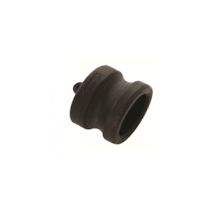 Polypropylene Type DP Camlock Fittings Dust Plug x Male Adaptor - Pump