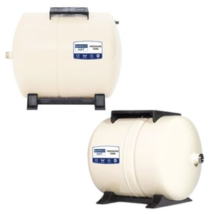 Bianco Pressure Tank Litre Horizontal Almond 4 Bar Pre-Charge - Pump