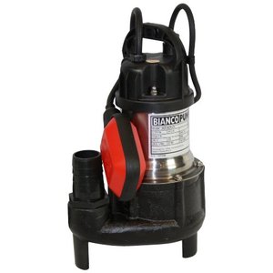 Bianco Pump Submersible Dirty Water With Float 240V - Pump