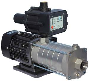 Large Home: TREVOLI - CM4-50E - Stainless Steel Multistage Water Pump for Large Home / Farm