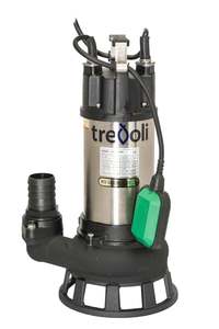 TREVOLI - MG1100A Cast Iron Submersible Cutter/Macerator Sewage Pump 1100w