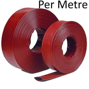 Layflat Hose: 10 Bar High Pressure Lay Flat Delivery Hose 38-76mm (Per M)