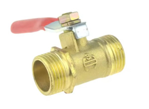 Brass Ball Valve 6mm Male to Male