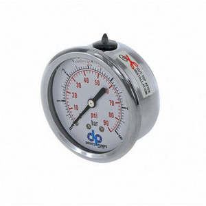 Deals: Pressure Gauge Side Entry Liquid Filled 63mm