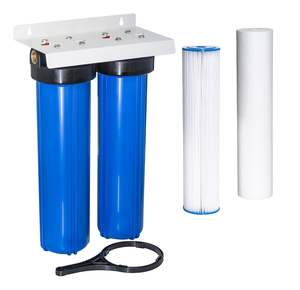 TREVOLI - Whole House Water Filter Option 5 - For Rainwater Tank Twin Mount