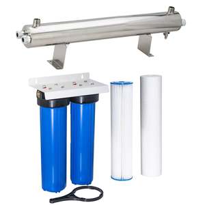 TREVOLI - Whole House UV Option 5 - 20" Filters For Rainwater Tank/Bore/Well