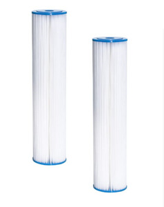 Water Filters Jumbo: 2x 20" TREVOLI - Jumbo Pleated Filter Cartridge - Twin Pack